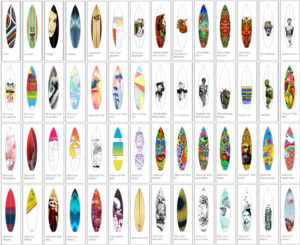 artists and surfboard designs